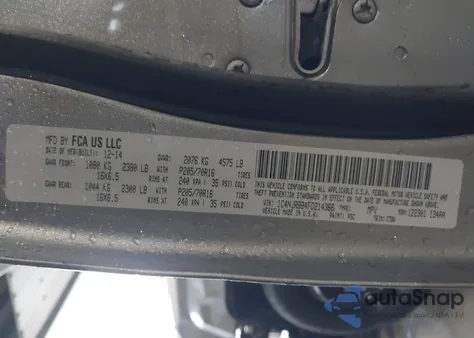 2015 Jeep Patriot Sport из США, поврежденный, VIN 1C4NJRBB4FD214366